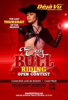 Sexy Bull Riding Open Contest