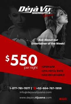Spend the Night > Hotel Suite + One Entertainer + Open Bar