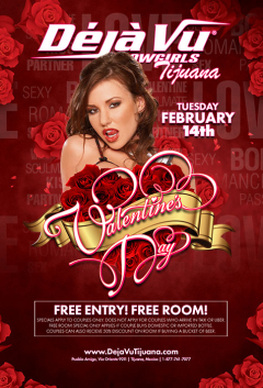 Valentine's Day Free Entry! Free Room!