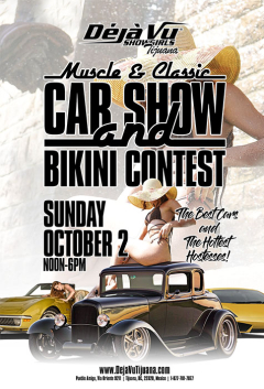 Muscle &amp; Classic Car Show &amp; Bikini Contest