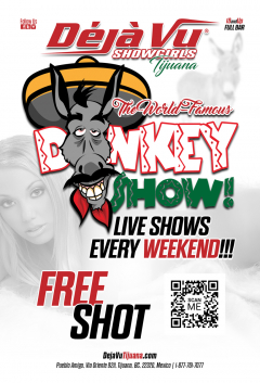 Donkey Show! Every Weekend at TJ Strip Club