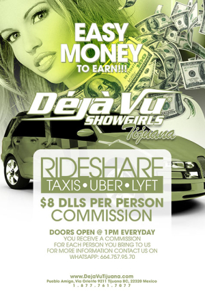 Easy Money To Earn at Tijuana Stripclub (near San Diego)