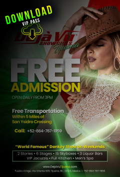 Tijuana Strip Club VIP - Get the Pass*